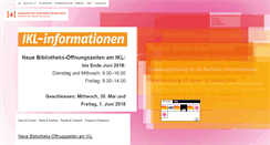 Desktop Screenshot of ikl.akbild.ac.at